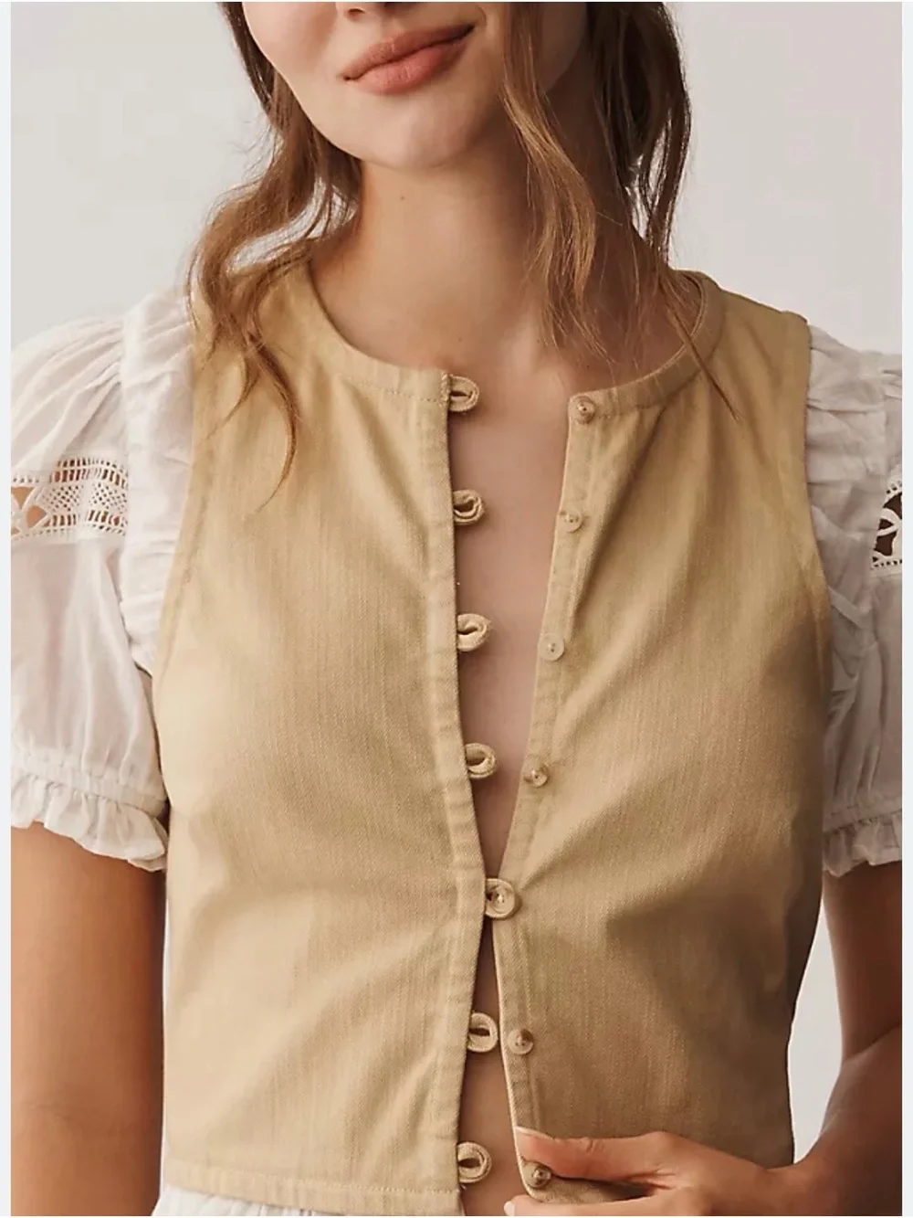 Anthropologie layered top